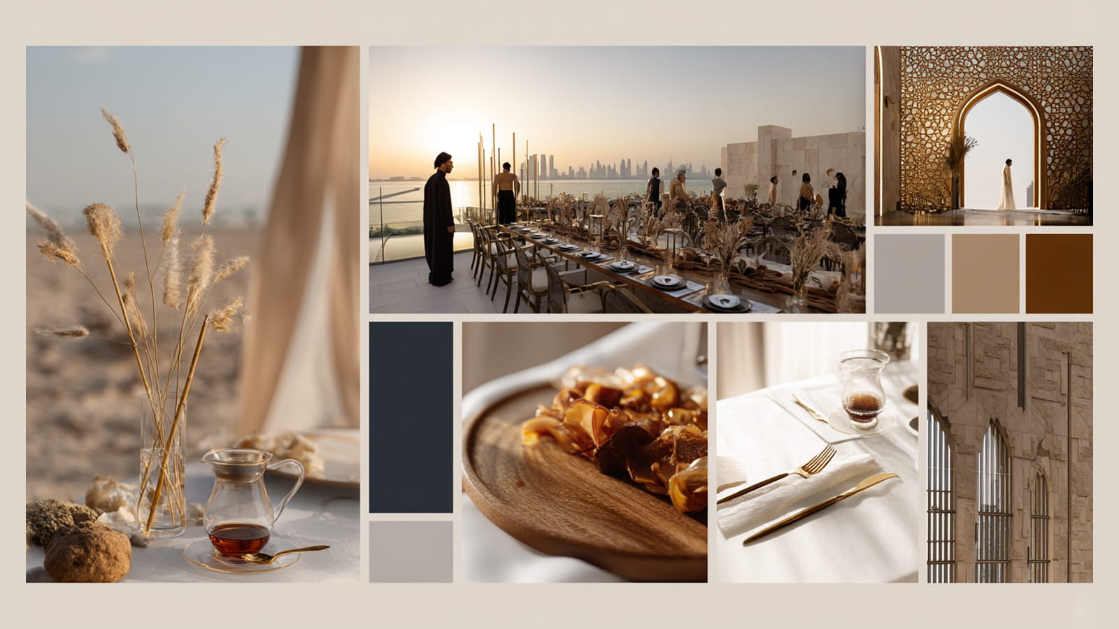 Пример дизайна moodboard