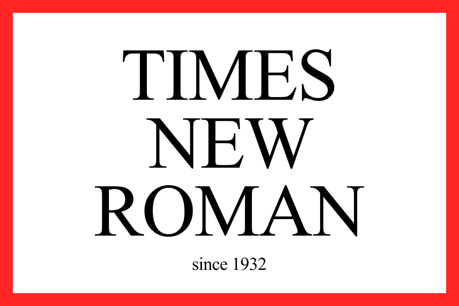 Times New Roman — история любимого шрифта всех студентов и не только…