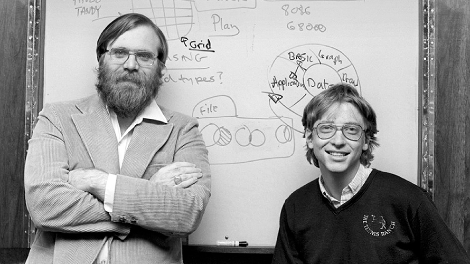 Билл Гейтс и Пол Аллен — создатели Microsoft