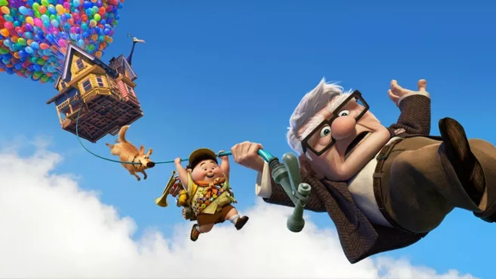 Дизайн баннера мультфильма «Вверх»