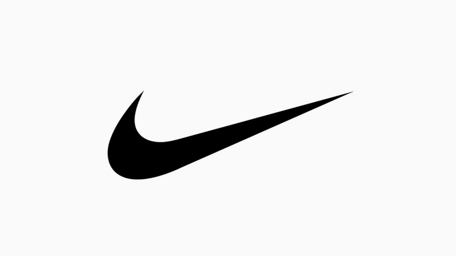 Простой дизайн логотипа Nike 
