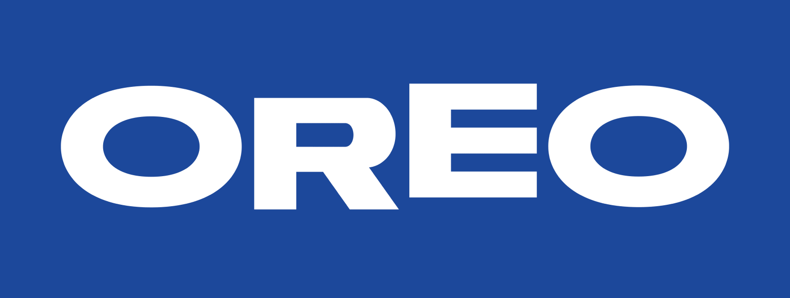 Дизайн логотипа Oreo в 1972 году 