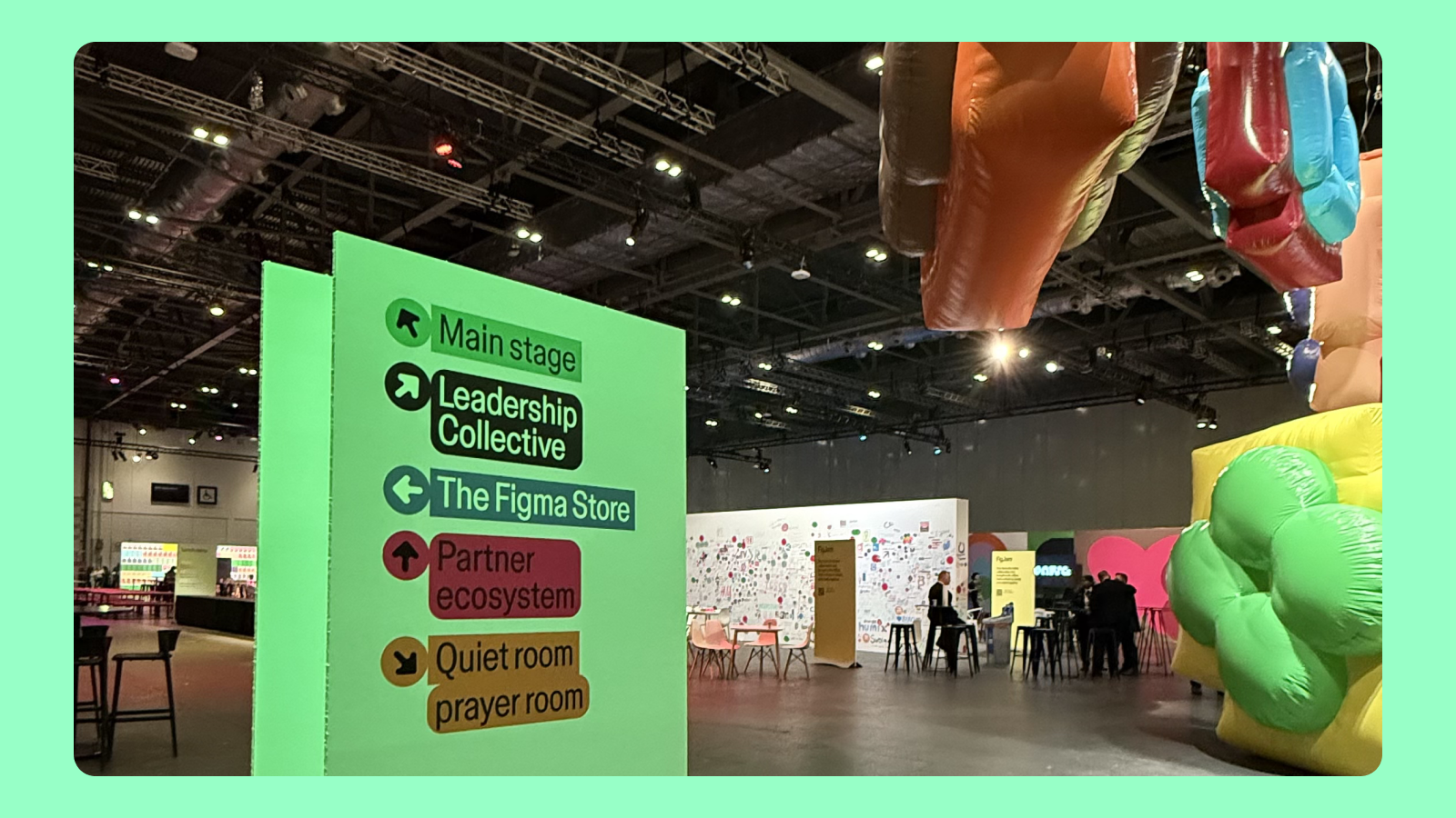 Навигация на конференции Figma Config 2025