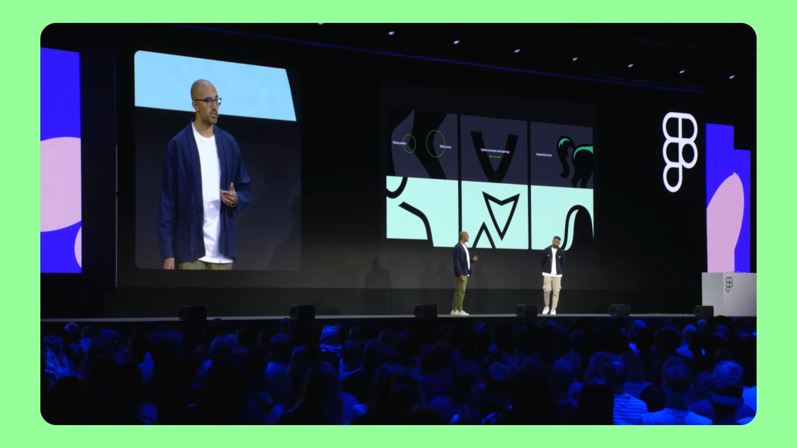 Vishal Kapoor и Kishan Koriya на сцене CONFIG2025