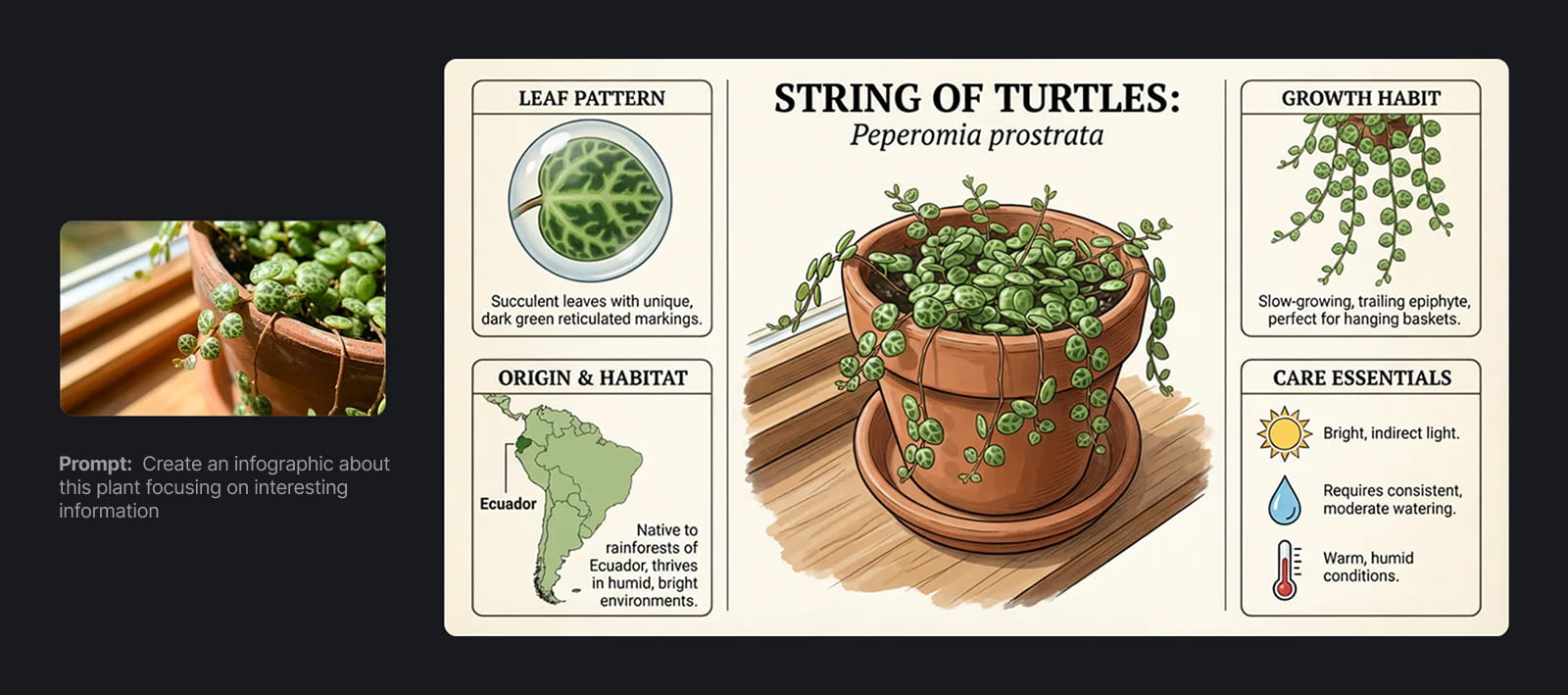 Создание дизайна инфографики в Nano banana Pro на основе одного изображения