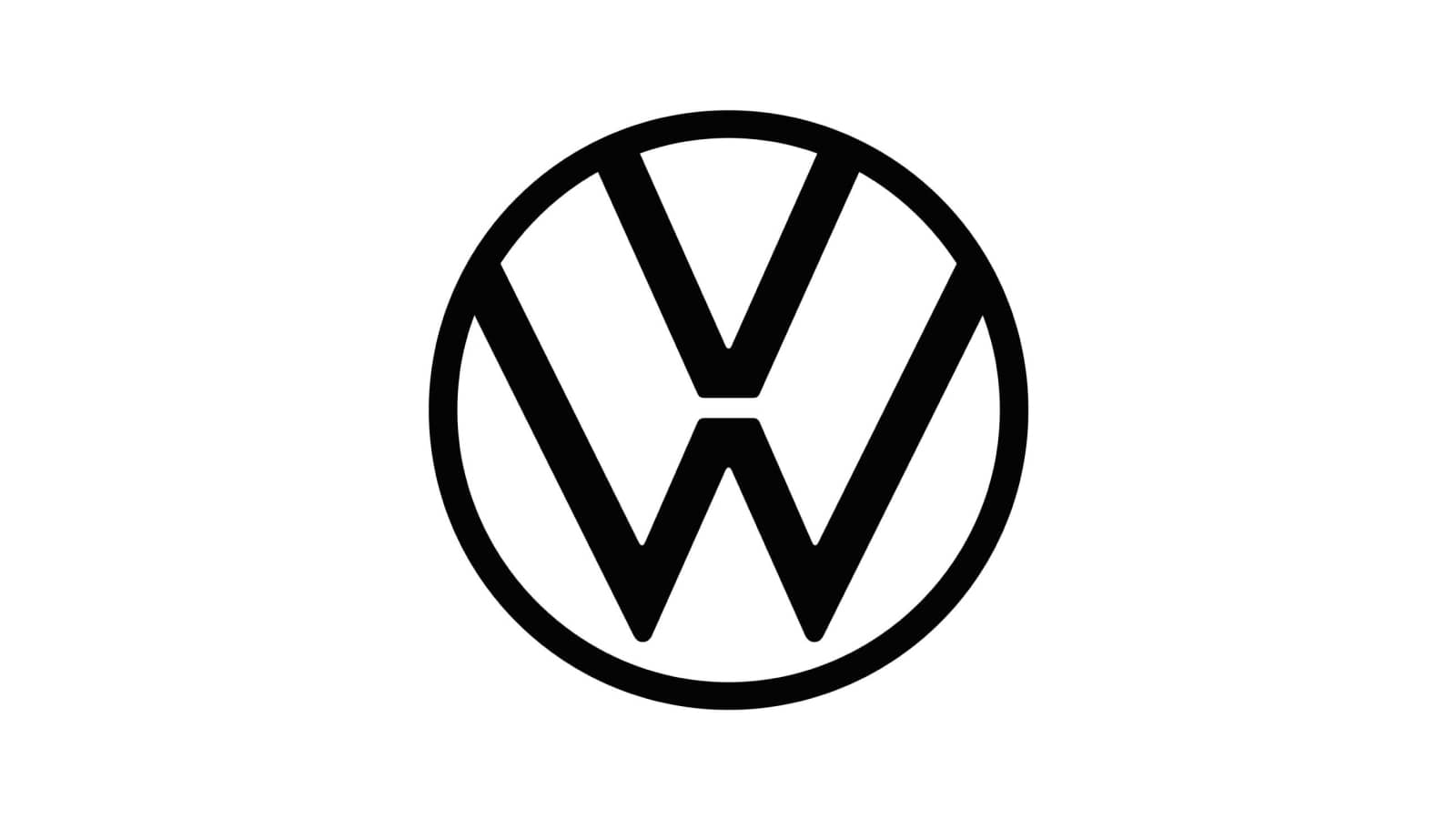 Обновленный минималистичный логотип Volkswagen