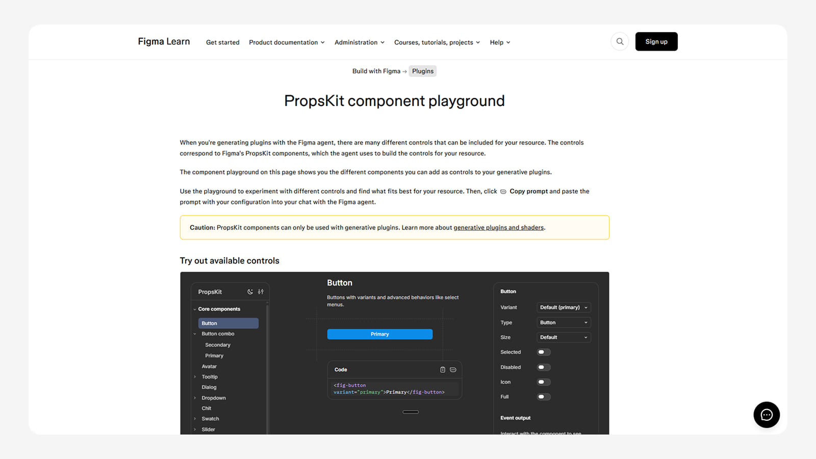 Генеративные плагины Figma на UI-ките PropsKit — Figma AI агент Интерфейс генеративного плагина Figma на UI-ките PropsKit — пример работы Figma AI агента